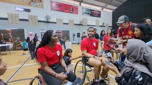 Kunjungi Jakarta, Eks Pemain NBA Dukung Tujuan Mulia dari Wheelchair Basketball : Okezone Sports